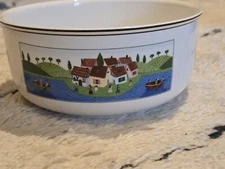 Villeroy & Boch Design Naif Boaters vegetable Casserole Serving Bowl Dish 2 Qt