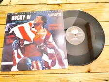 ROCKY IV BOF NO LP MAXI 45T VINYLE EX COVER EX ORIGINAL 1985