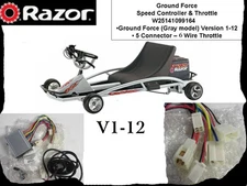 Razor Controller & Throttle Kit - Ground Force Go Kart - V1-12 - RARE CT-101C2