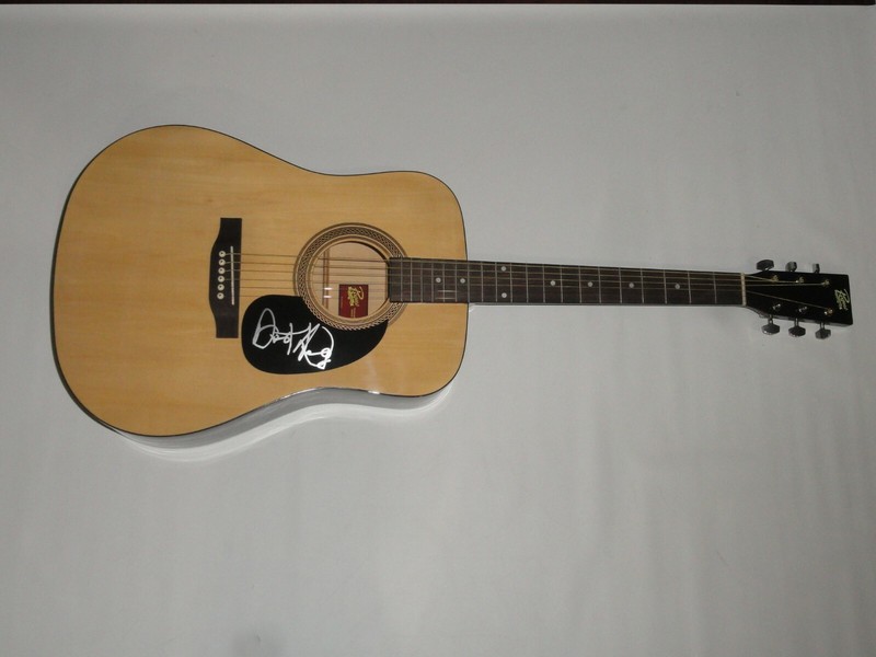 DERMOT KENNEDY SIGNED NATURAL ACOUSTIC GUITAR WITHOUT FEAR PROOF JSA COA