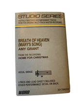 BREATH OF HEAVEN CASSETTE SOUNTRACK~Amy Grant~Studio Series~Low voice~Christmas