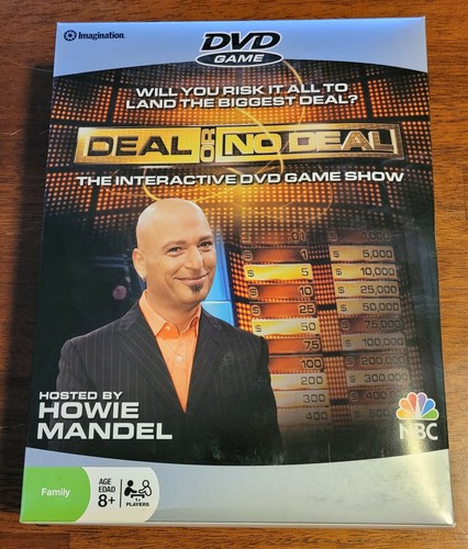 DEAL OR NO DEAL Family Interactive DVD Game Imagination Trivia NEW