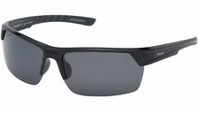 New Polarized Timberland Bio-Based Wrap Sunglasses TB9193 01D 70-10 Black Frames
