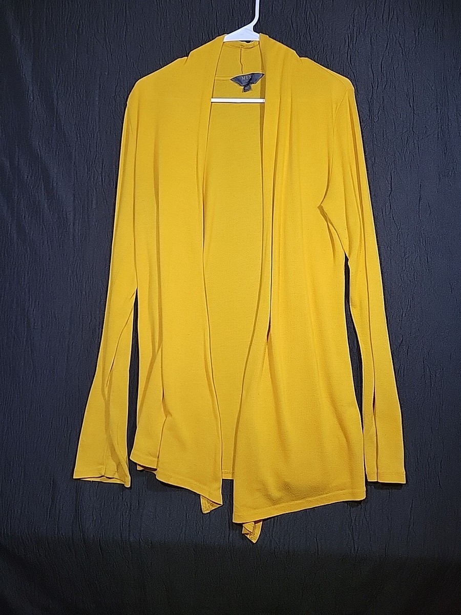 Mix by 41 hawthorn Burnt Yellow Cardigan Size L