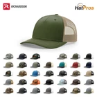 Richardson 112PFP 5 Panel Trucker Hat Snapback Mesh Back Rope Cap Adjustable