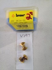 2 NEW ISCAR CHAM DRILL CARBIDE INSERTS IDI 0634"  IDI 161-SG GRADE: IC528 (v197)
