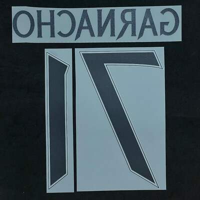 Official GARNACHO #17 Manchester United F.C Home CUP 2024-25 PRINT