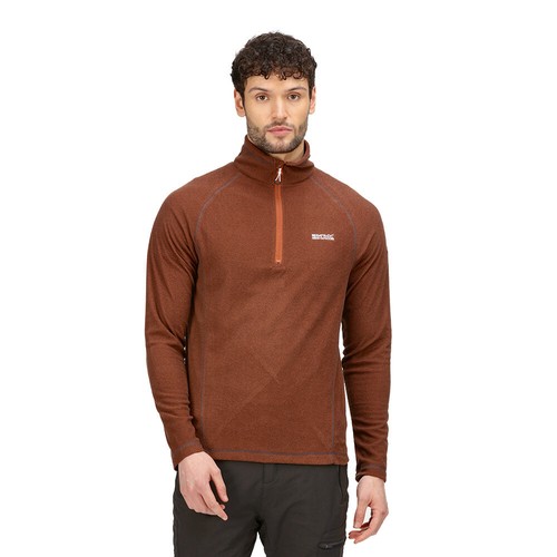 Regatta Mens Montes Half Zip Fleece Top 