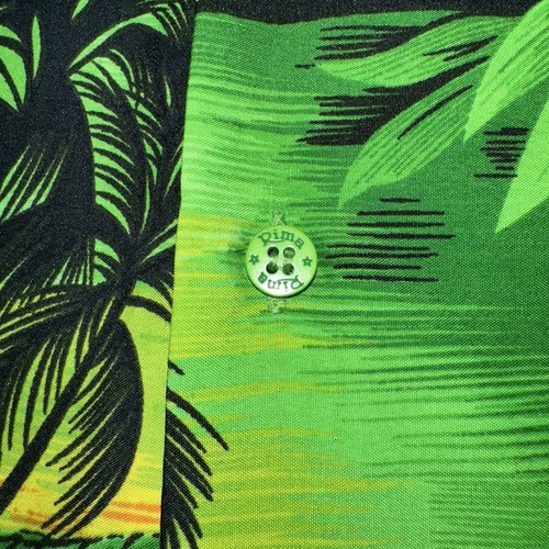 Rima Caribbean Men’s Shirt Size Large Cruise Wear Tropical Camp Sailing Palms - Picture 5 of 10