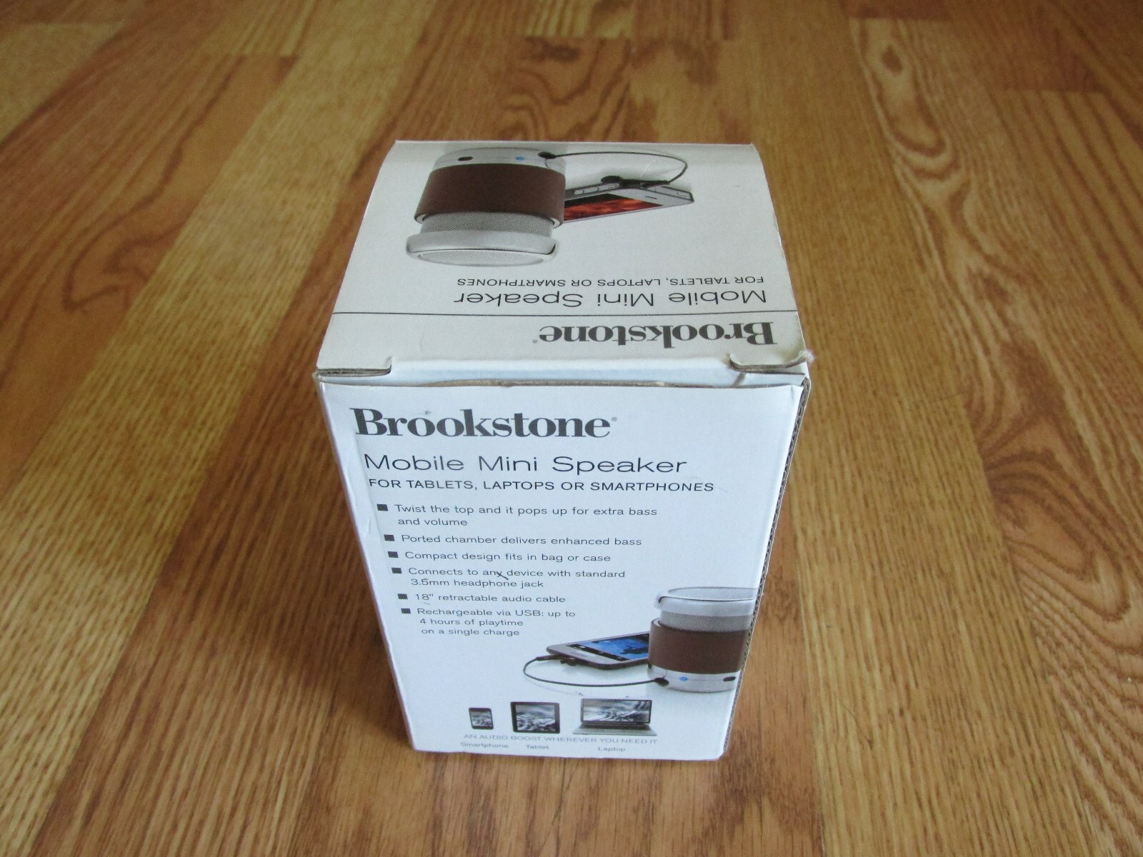 brookstone mobile mini speaker