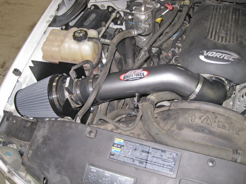 AEM Silver Brute Force Intake for 1999-2007 Chevy Silverado, GMC Yukon - Image 3 of 4