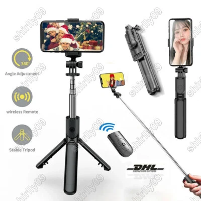 SUNYDEAL Selfie Stick Trípode para Smartphone Bluetooth Telescopio Barra Control Remoto Móvil