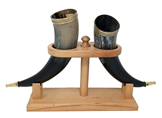 Viking Drinking Handmade Natural OX Horn | Tankard | Mug | Cup for Ale Beer Me Viking Drinking Handmade Natural OX Horn | Tankard | Mug | Cup for Ale Beer Me