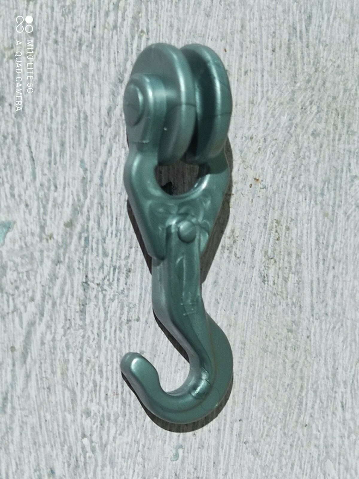 PLAYMOBIL GANCHO GUINDOLA NO METAL GRUA BARCO PIRATA GALEON PIRATAS 5135 6481