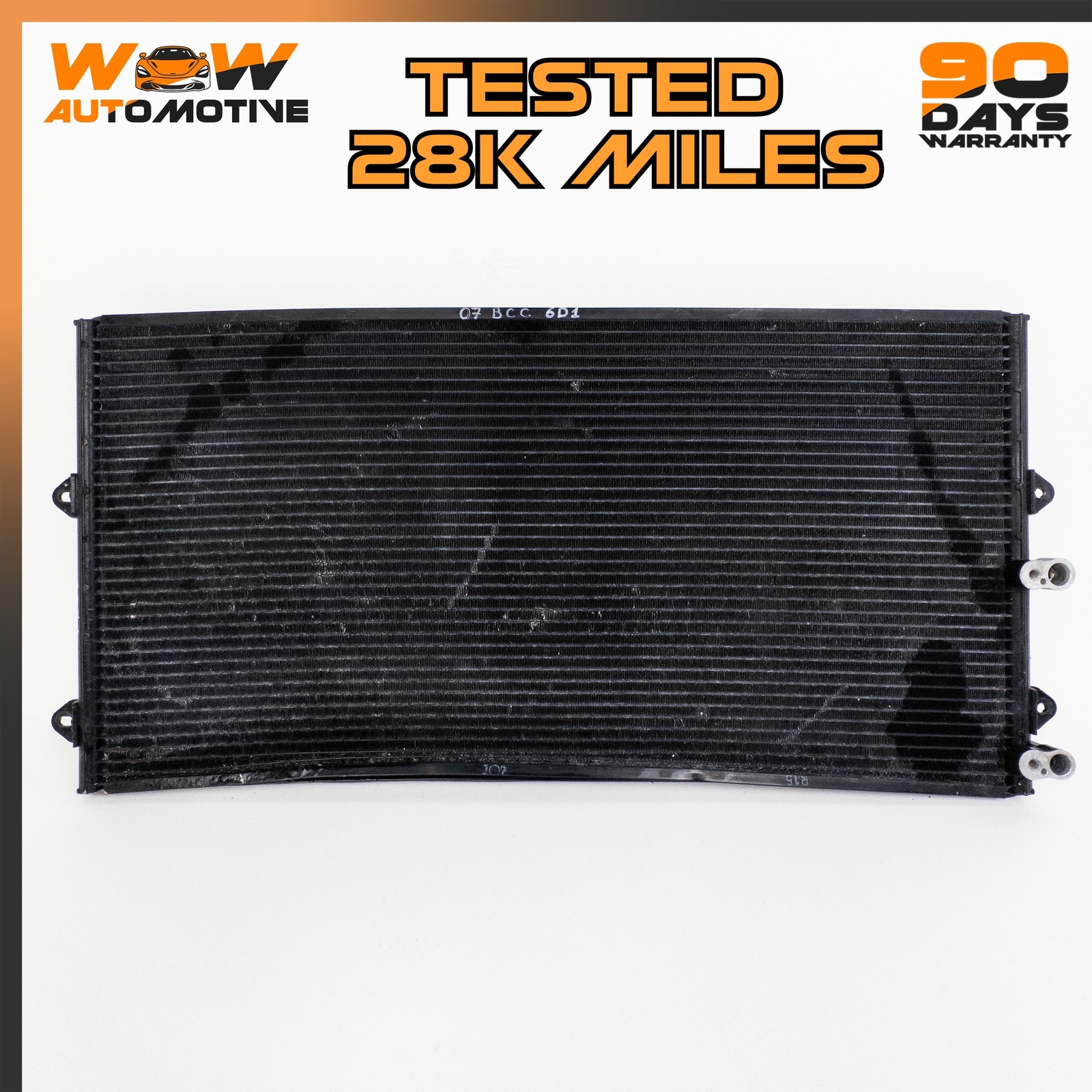 04-17 BENTLEY CONTINENTAL GTC FLYING SPUR 6.0L AC AIR CONDITIONING CONDENSER OEM