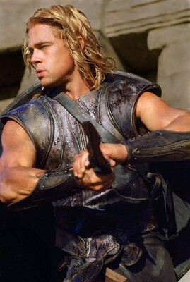Troy 2004 Brad Pitt as Achilles hot Photo CL0799