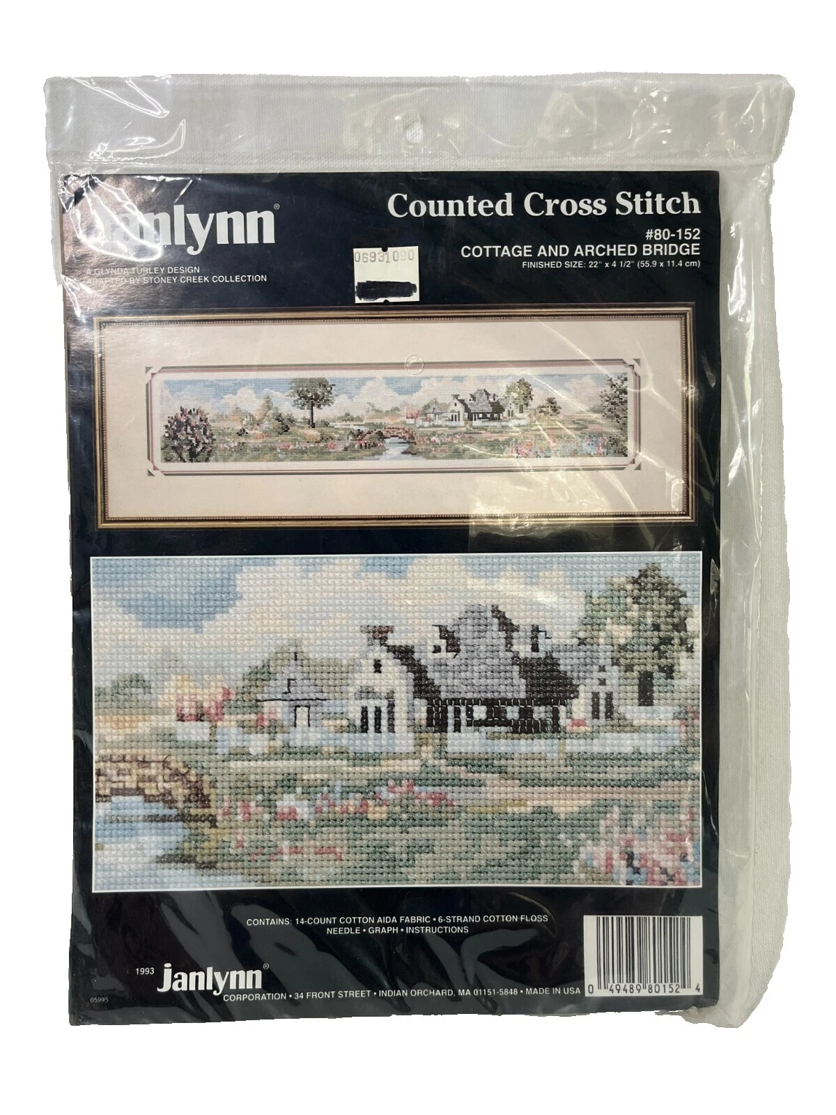 Kits de punto de cruz de edificios y monumentos Janlynn