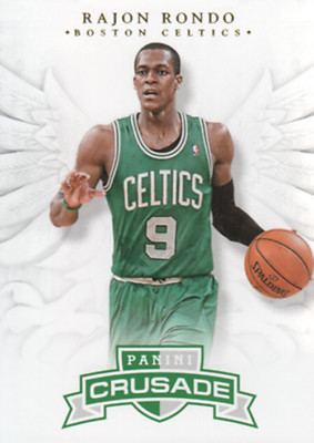 2012-13 Panini Crusade Boston Celtics Basketball Card #58 Rajon Rondo ...