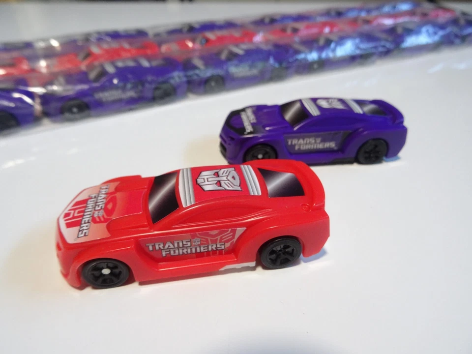 NEW LOT OF 18 CARS Transformers Hasbro RED &Purple Car For Energizer H#3 - Image 2 of 4