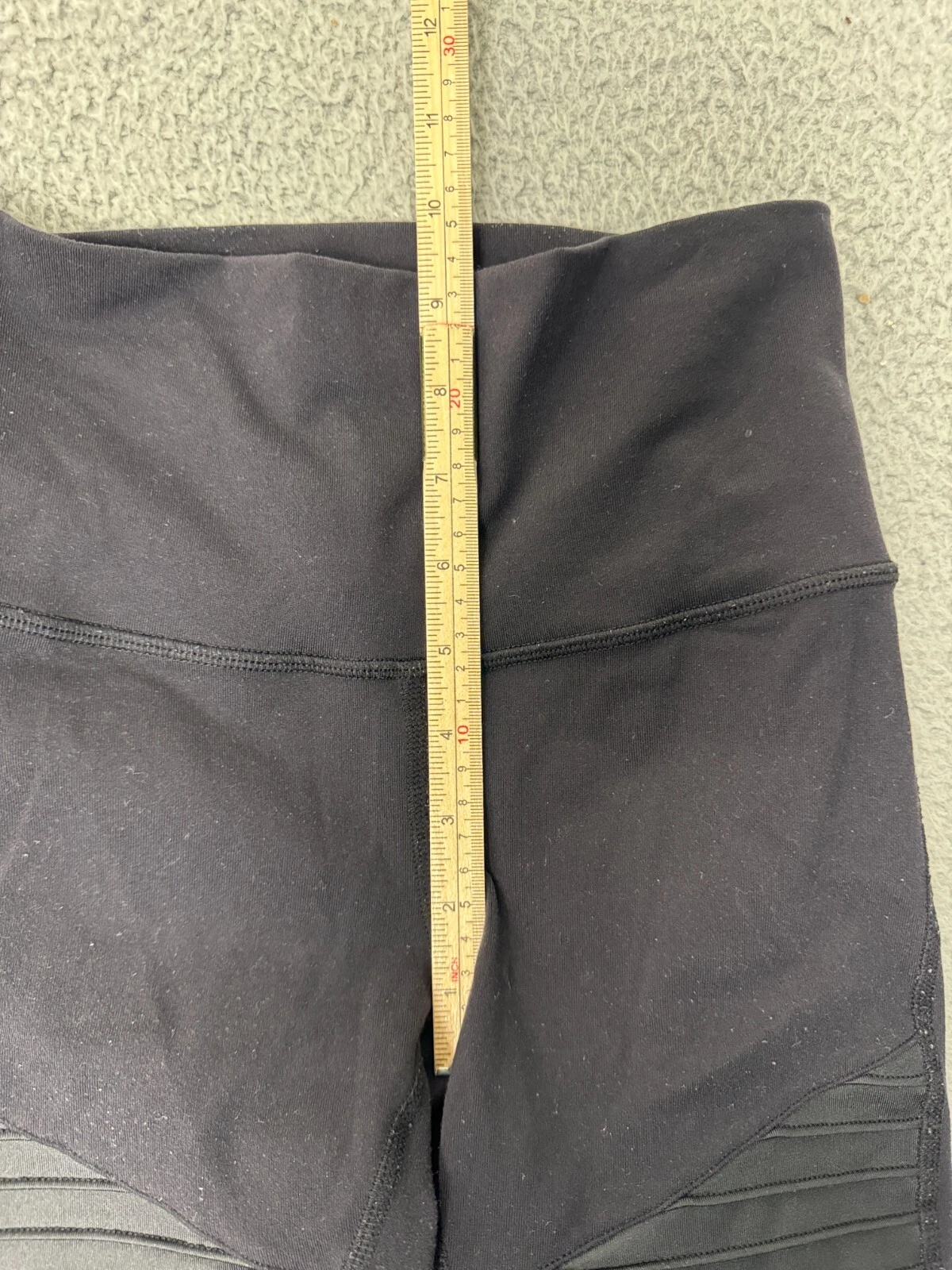 alo-yoga panel moto high rise high waisted stretch leggings