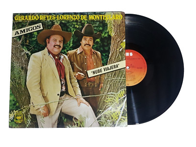 Gerardo Reyes - Lorenzo de Montecarlo Nube Viajera LP Vinyl Mexico Norteño NM