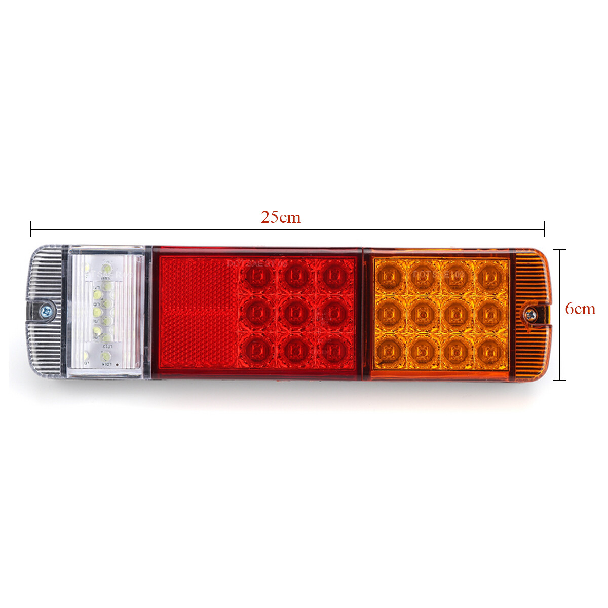 Pair Of Rear Reflector Lamps For 1974-1980 Toyota Land Cruiser FJ40, FJ45, BJ40