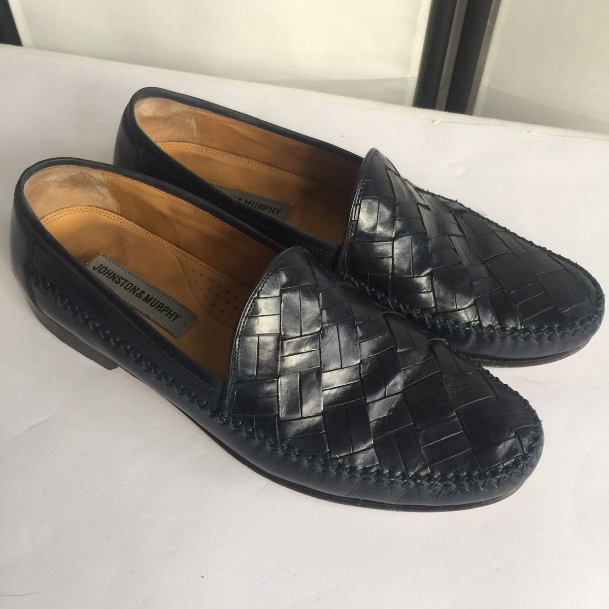 johnston murphy Men’s 10 1/2M Johnston Murphy Men's XC Flex Raleigh Cap Toe Zip 20-2764 Tan Full