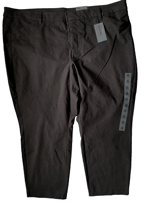 Old Navy Pixie Pants Womens 26 Plus High Rise Gray Secret Slim Pockets Ankle