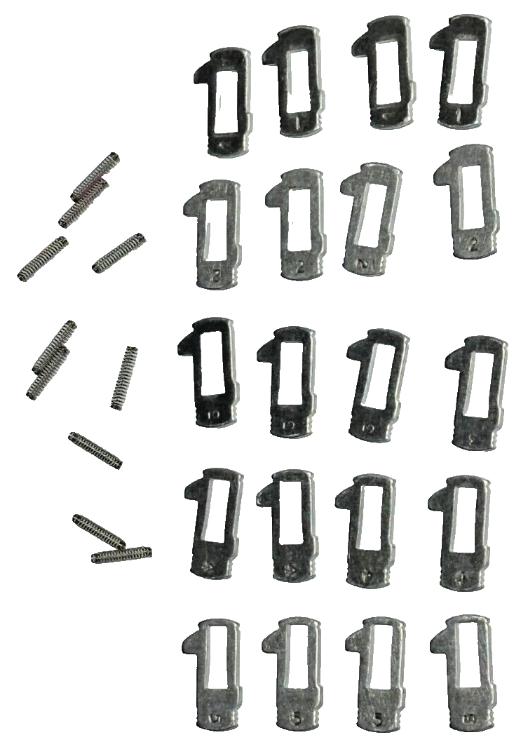 Kit De Ressorts Et Goupilles Pour Cylindre De Serrure Ford OEM - Réf. 322261 à 322265 / 46969