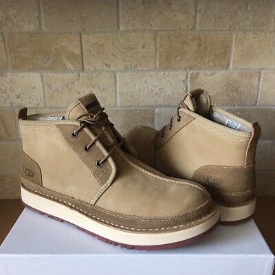 UGG Tan Suede Lace Up Boots - Mens 7 UGG® Neumel for Men | Lace-Up Casual Shoes at UGG.com main image 2