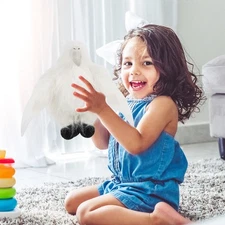 Stuffed Eagle Plush Toy 10.6-Inch Cute Bald Eagle Plush Hawk Fashionable modern