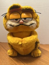 1981 Vintage 12" Garfield No Pookie Teddy Bear Plush Cat Original