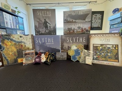 Scythe Mega-Bundle Legendary Box Almost All Expansion - RISE OF FENRIS UNPUNCHED