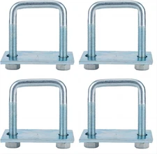 4 Pack Leaf Spring Clamp Kit 2-5/8 inch Width X 3-3/4 Long Leaf Spring Clamps...