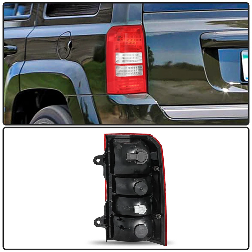 尾灯制动灯适用于 2008 - 2017 年吉普爱国者 2 孔左驱动侧 LH — 第 4/4 张图片