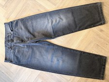 Carhartt Landon Jeans Black Stone Wash Size 34