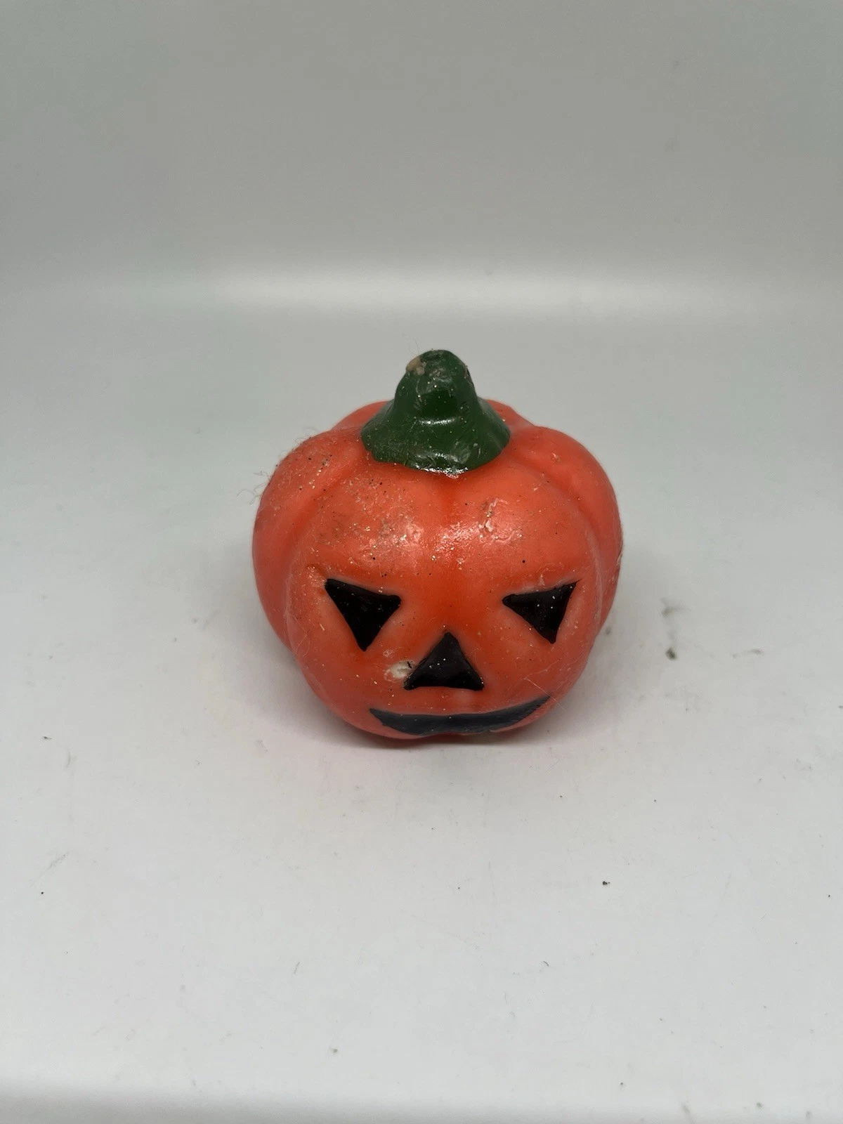 Vintage Halloween Pumpkin Candle Collectible Cool! - product detail image 1