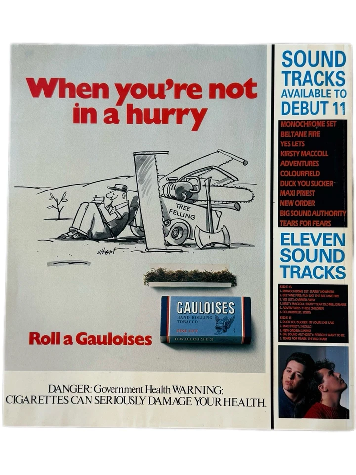 Tears For Fears New Order Kirsty MacColl Debut Magazine Issue 11 1985 10” LP - Image 3 of 4