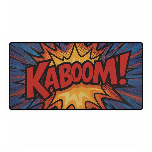 Alfombrillas de escritorio, alfombrilla deportiva para romper tarjetas Kaboom - roturas para tarjetas, rasgaduras para tarjetas, alfombrilla para coleccionistas - Imagen 3 de 13