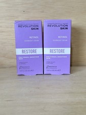 Lot 2-Revolution Skin Retinol Overnight Cream Restore - 1.69fl.oz/50ml -Ea