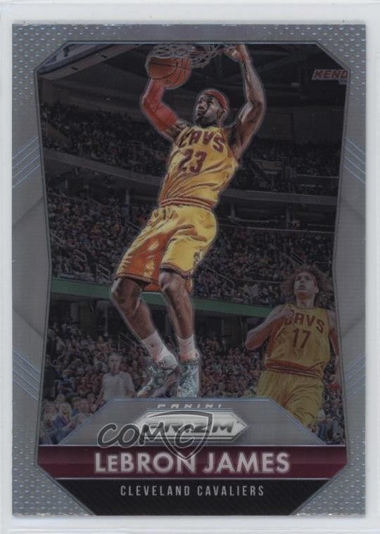 2015-16 Panini Prizm Silver Prizm LeBron James #125 0q2