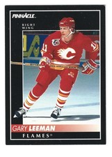 1992-93 Pinnacle - Gary Leeman #184 Calgary Flames