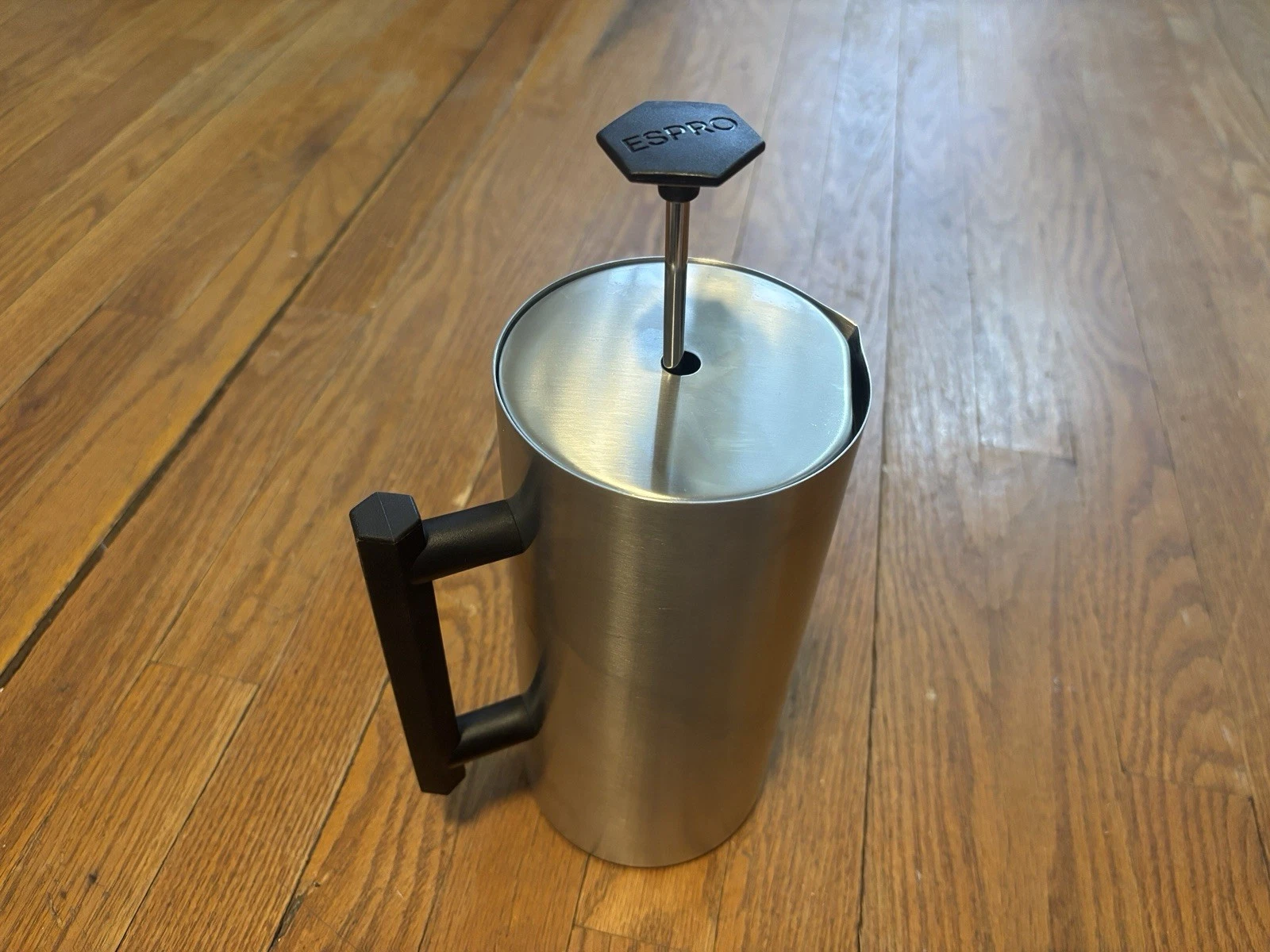 ESPRO - P6 French Press - Double Walled 32 oz, Brushed Stainless Steel MINT