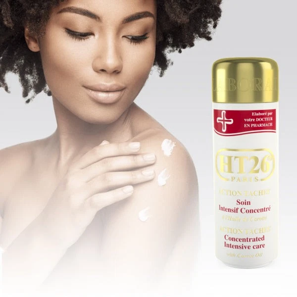 HT26 Anti-Blemishes Body Lotion / Lait action taches à l'huile de carotte 500mL - Image 3 of 4