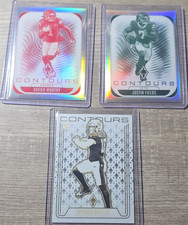 Panini Contours 2024 NFL Xavier Worthy Justin Fields Spencer Rattler Card Lot 3