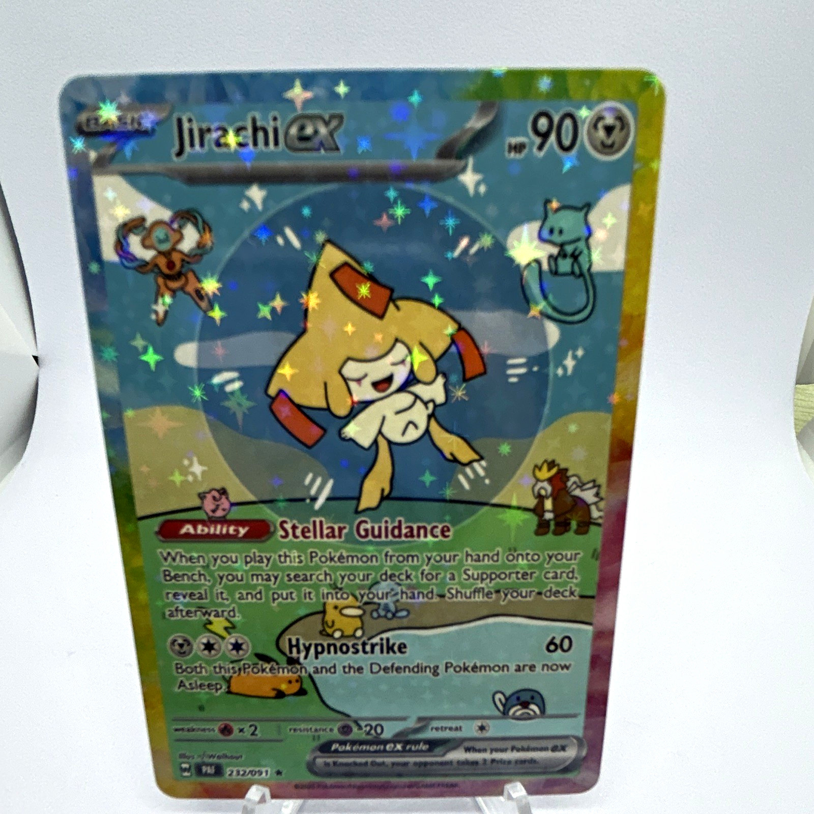 JIRACHI EX (BUBBL PARODY CARD)