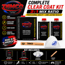 Hc-2104 High Solids Clear Show Quality - Usa Made 54 Solids Automotive