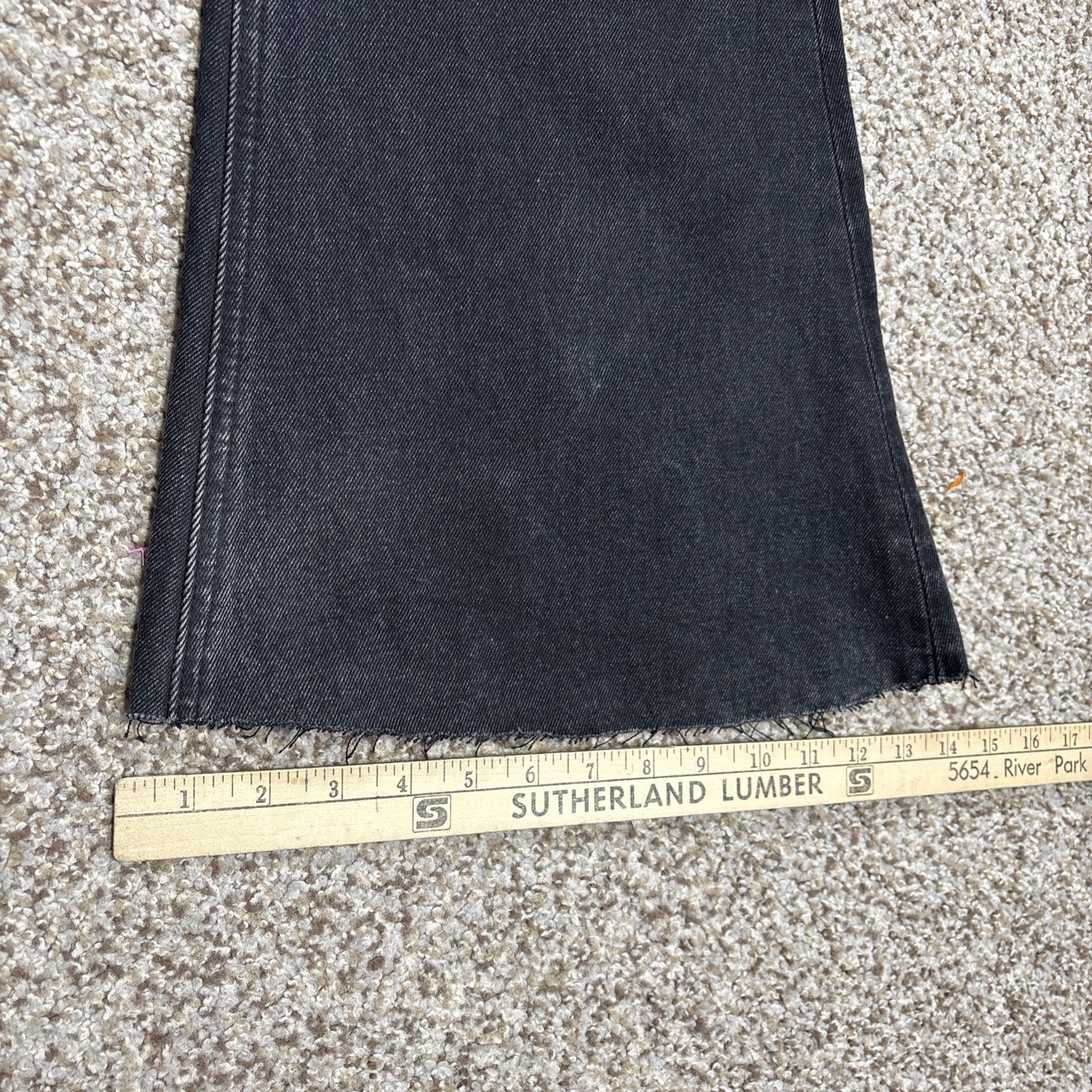 mijko creative collection 2018-2028 size XL street wear bell bottom jeans Black - View 13