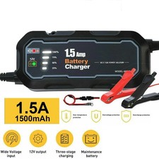 1500mAh Automatic Smart Battery Charger 12V Portable Car Auto Trickle Maintainer
