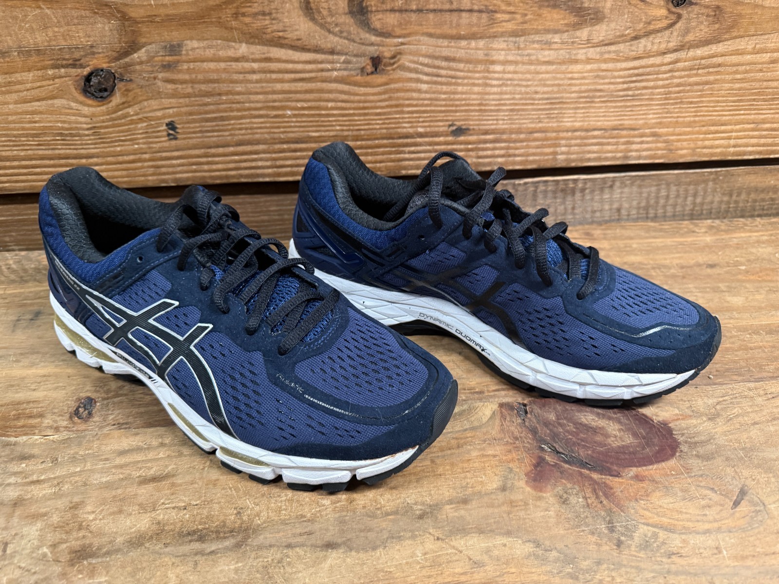 Asics Gel Kayano 22 Men Running Shoes Size 8.5 Mediterranean/Black/Silver NEW thumbnail 7